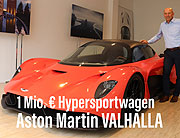 Hypersportwagen Aston Martin "Valhalla" zu Gast bis 17.07.2020 @ Aston Martin München Showroom (©Foto: Martin Schmitz)