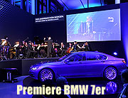 Der neue BMW 7er - Premiere in der BMW Niederlassung München am 22.10.2015 mit Iris Berben, Florian David Fitz, Lara Joy Körner, Karen Webb (©Foto:  API Michael Tinnefeld" für BMW)
