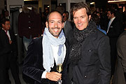Designer Kai Rainer, DJ & Schauspieler John Jürgens (©Foto: Martin Schmitz)
