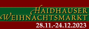 Haidhauser Weihnachtsmarkt vom 24.11-24.12.2022
