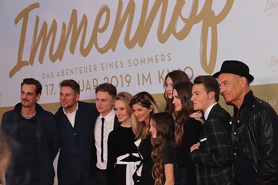 Laura Berlin Film premiere Immenhof The adventure of a summer at the  Mathaeser Filmpalast in
